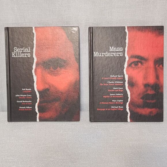 Serial Killers and Mass Murderers Time Life Books Hardcovers 1992 with Photos - Picture 1 of 9